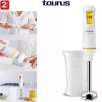Taurus Mixeur plongeant 750w avec bras et lames en acier inoxydable 2 ans de garantie
