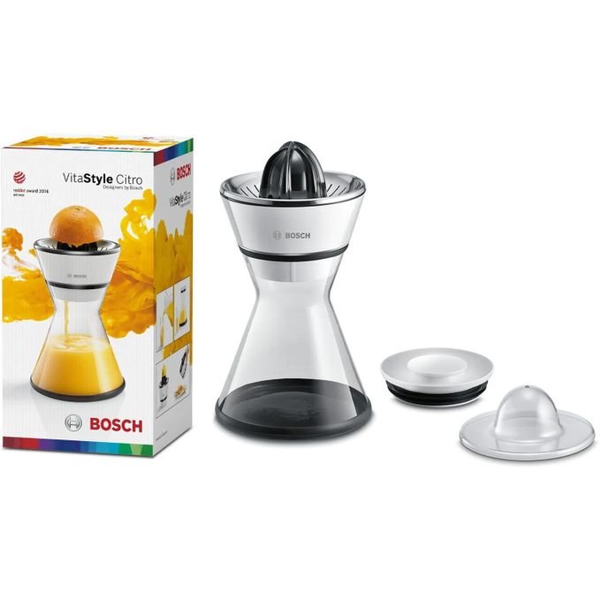 1 (16) Bosch VitaStyle Citro presse agrumes 2en1 grande capacité 1L carafe en verre sans BPA 40w 2ans de garantie – Image 1