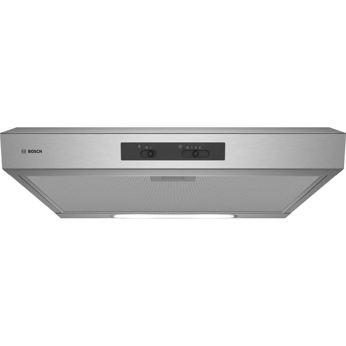 1 (22) Bosch DHU635HZA Hotte sous meuble Inox 60cm filtre à charbon+filtre aluminium lavable, 2ans de garantie – Image 1