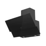 Candy Hotte aspirante de cuisine décorative inclinée black glass 60cm commandes tactiles noir 2 ans de garantie