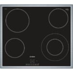 Bosch Plaque Électrique Vitrocéramique 4 Feux 60 Cm Tactile Touchselect Sécurité Enfant 2 Ans De Garantie