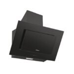 Candy hotte de cuisine décorative en verre noir tactile lampe led 60cm