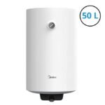 Midea chauffe eau électrique 50L 1500w 30°-75° blanc vertical idéal pour petite à moyenne famille
