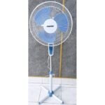 NEWTEC Ventilateur sur pied 16'' rotatif avec télécommande 3 vitesses 40w