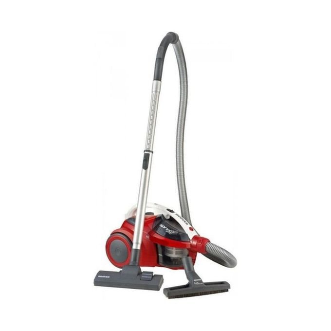 1 (56) Hoover Aspirateur traîneau cyclonique sans sac 1400w rouge/blanc , 1,5L Filtre HEPA – Image 1