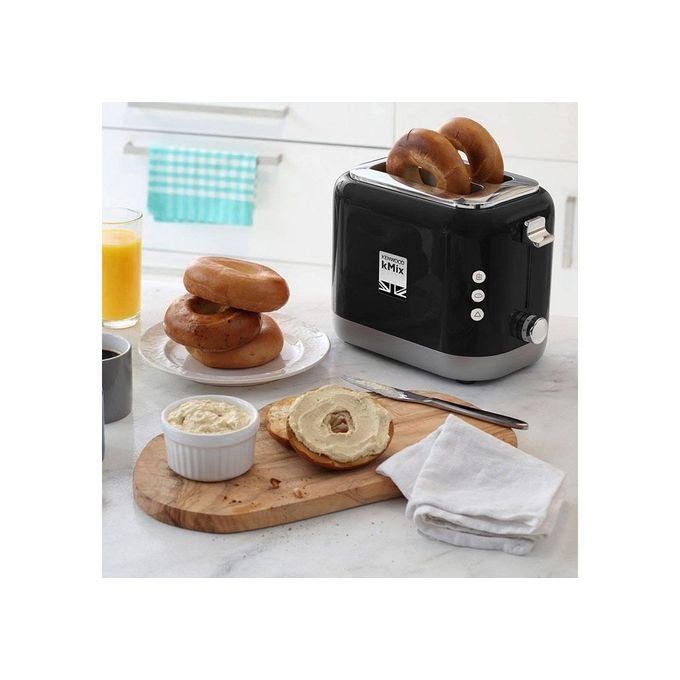 1 (69) Kenwood Kmix toaster grille-pain 2 fentes Polyvalent 900w noir/inox – Image 1