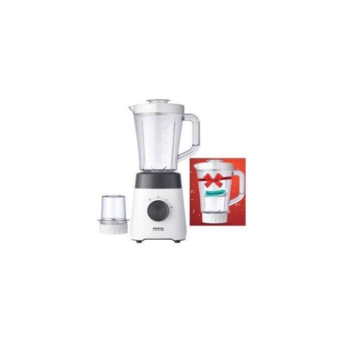 1 (7) Taurus Blender mixeur puissant de 1300w avec bol en verre 1,5L et un mini hachoir + un bol 1,5L en plastique suplementaire 2 vitesses+pulse – Image 1