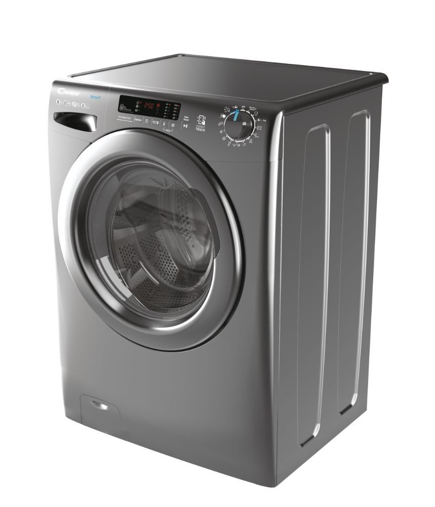 1_31018715_09_03_l_cs1082dgg1-15-M Machine à laver CANDY 8KG 1000T SILVER A+++Écran digital affichant le temps restant et le programme en cours – Image 1