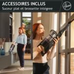 Hoover Aspirateur balais 2en1 sans fil Sans sac avec Mode Turbo, buse Multifonction et Brosse Anti-enchevêtrement, autonomie de 45 Minutes, éclairage LED Park & Go – Image 4