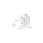 Filtre à eau osmoseur sous évier à 7 étapes professionnel avec baromètre et robinet installation facile – Image 2