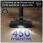 Hoover Aspirateur balais 2en1 sans fil Sans sac avec Mode Turbo, buse Multifonction et Brosse Anti-enchevêtrement, autonomie de 45 Minutes, éclairage LED Park & Go – Image 3
