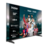 HAIER Smart TV 50" 4K UHD Smart Google TV, HDR10, HDMI 2.1, Bluetooth & Wi-Fi