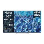 HAIER Smart TV 65" MINI LED 4K UHD 120HZ Google TV, Bluetooth & Wi-Fi (Copie)