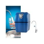 AQUABO ENERGIX Filtre à eau osmose inverse 6 étapes avec box bleu en plastique anti choc free BPA filtration 300L/jour réservoir 9L avec pompe silencieuse installation facile tout accessoires inclus garantie 2 ans