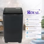 ROYAL TOP LOAD MACHINE A LAVER WTP780DS 6KG AUTOMATIQUE SILVER AVEC POMPE