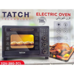 TATCH Four électrique design premium 38L 1640w noir 6 modes de cuisson avec double vitrage et lampe