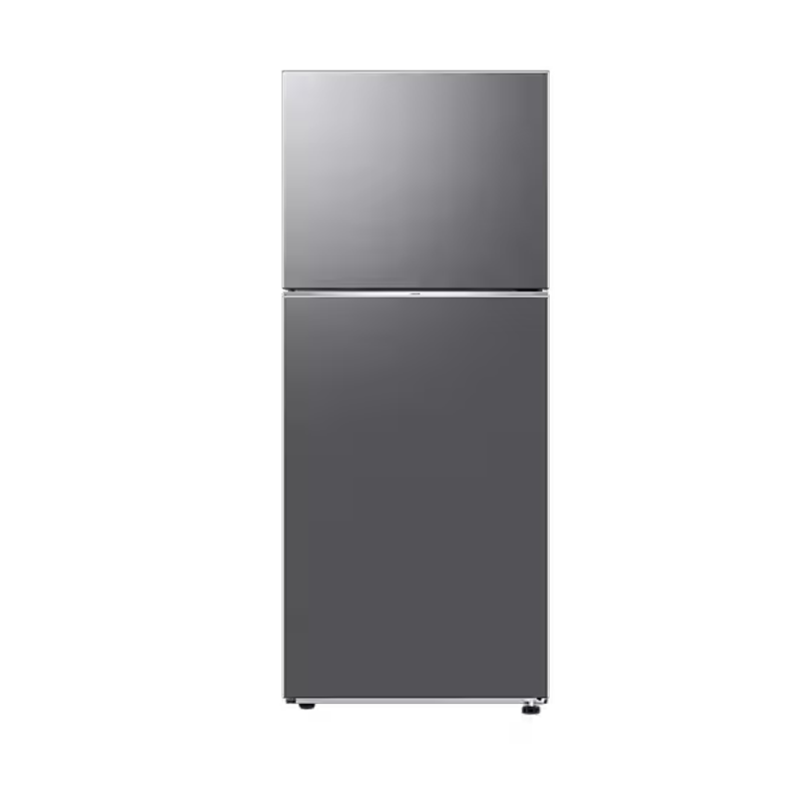 3018791_1 SAMSUNG Réfrigérateur deux portes - 388L Net - No Frost - Silver - Congélateur en haut - – Image 1