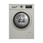 BOSCH lave-linge à chargement frontal 8 kg max. 1200 tr/min, Argent inox série 4 ECO SILENCE DRIVE