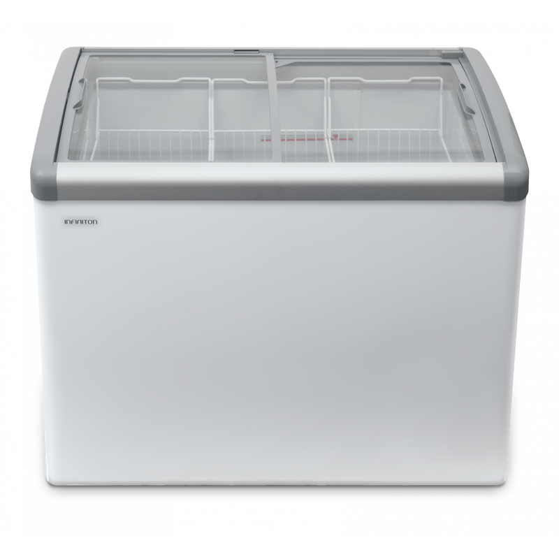 congelateur-coffre-d-une-capacite-de-265-litres-avec-systeme-de-refroidissement-cyclique-infiniton Infiniton congélateur industriel vitré statique 265l – Image 1
