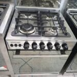 ACTIVE CHEF CUISINIERE 4F 60*60 INOX FONTE FULL OPTIONS