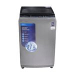 MIDEA TOP LOAD MACHINE A LAVER MA200W105G 10,5KG AUTOMATIQUE SILVER AVEC POMPE