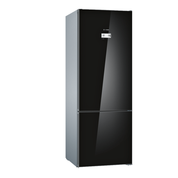 refrigerateur-bosch-combine-no-frost-kgn56lb31u BOSCH COMBINÉ NOIR CRYSTAL SÉRIE6 505L NET VITAFRESH WIFI NO FROST 193*70CM – Image 1