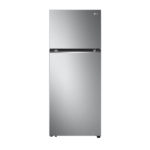 LG Réfrigérateur 2 portes - Smart - Inverter - Silver - No Frost - Congélateur en haut - 395L - 70 x 176 x 68Cm