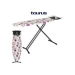 Taurus Table à Repasser Sensity 100% Cotton Grande Surface120X45cm Hauteur Réglable