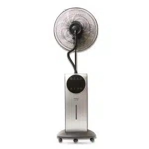 Mistfan-300x300 Taurus MIST FAN Ventilateur humidificateur avec nébuliseur ioniseur diffuseur de parfum fonction anti-moustique 3 vitesses réservoir d'eau 3,1L écran digital tactile – Image 1