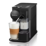 NESPRESSO LATTISSIMA CAFETIERE ONE F121 BLACK CAPSULE+LAIT 1L NOIR