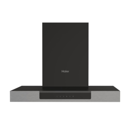HAIER HOTTE CHEMINE INOX/NOIR WIFI 60CM LED 4 VITESSES SERIE2