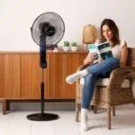 Taurus BOEAL NO-MOSKIT Ventilateur sur pied avec dispositif anti-moustiques 3 vitesses 3 modes écran tactile télécommande – Image 3