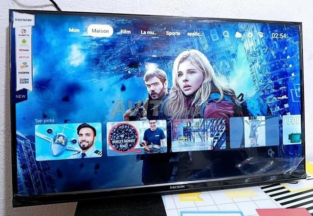 RECSON 32 RECSON TV 32" SMART WIFI RÉCEPTEUR ANDROID14 – Image 1
