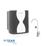 AQUABO ENERGIX Filtre à eau osmose inverse 6 étapes avec box en plastique anti choc free BPA filtration 300L/jour réservoir 9L avec pompe silencieuse installation facile tout accessoires inclus