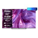 HAIER TV NEW QLED SÉRIE8 SMART GOOGLE TV 4K FRAMELESS