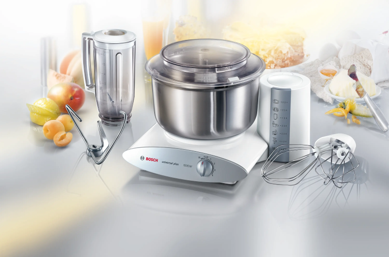 BOSCH PETRIN BLANC 1000W 6,2L AVEC BLENDER – Image 4