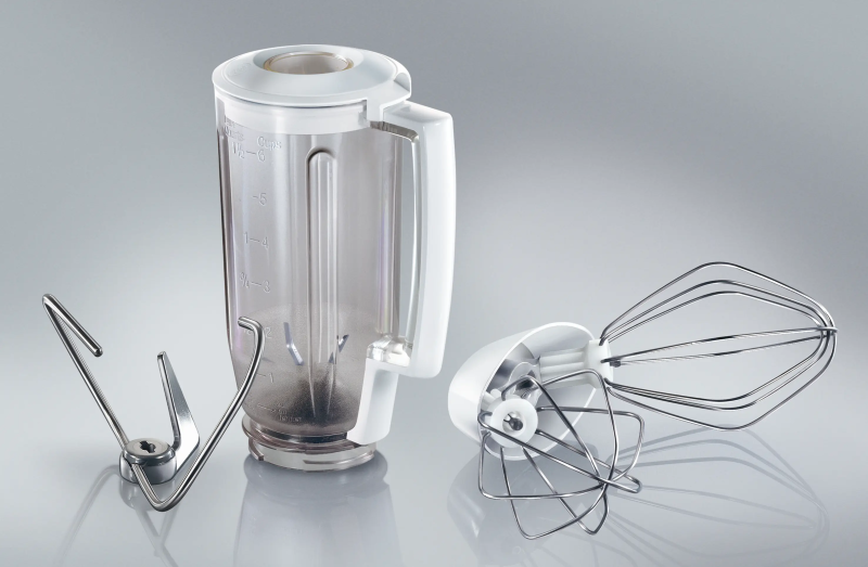 BOSCH PETRIN BLANC 1000W 6,2L AVEC BLENDER – Image 2